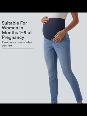 Nwt HALARA Maternity Stretch Denim Jeggings Many Sizes Available